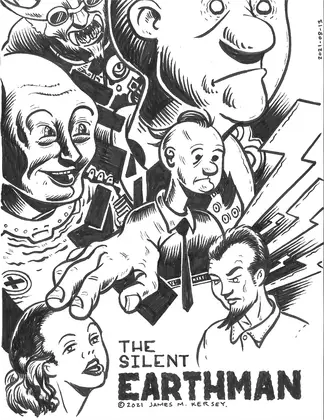 Issue 1 – Page 1: The Silent Earthman